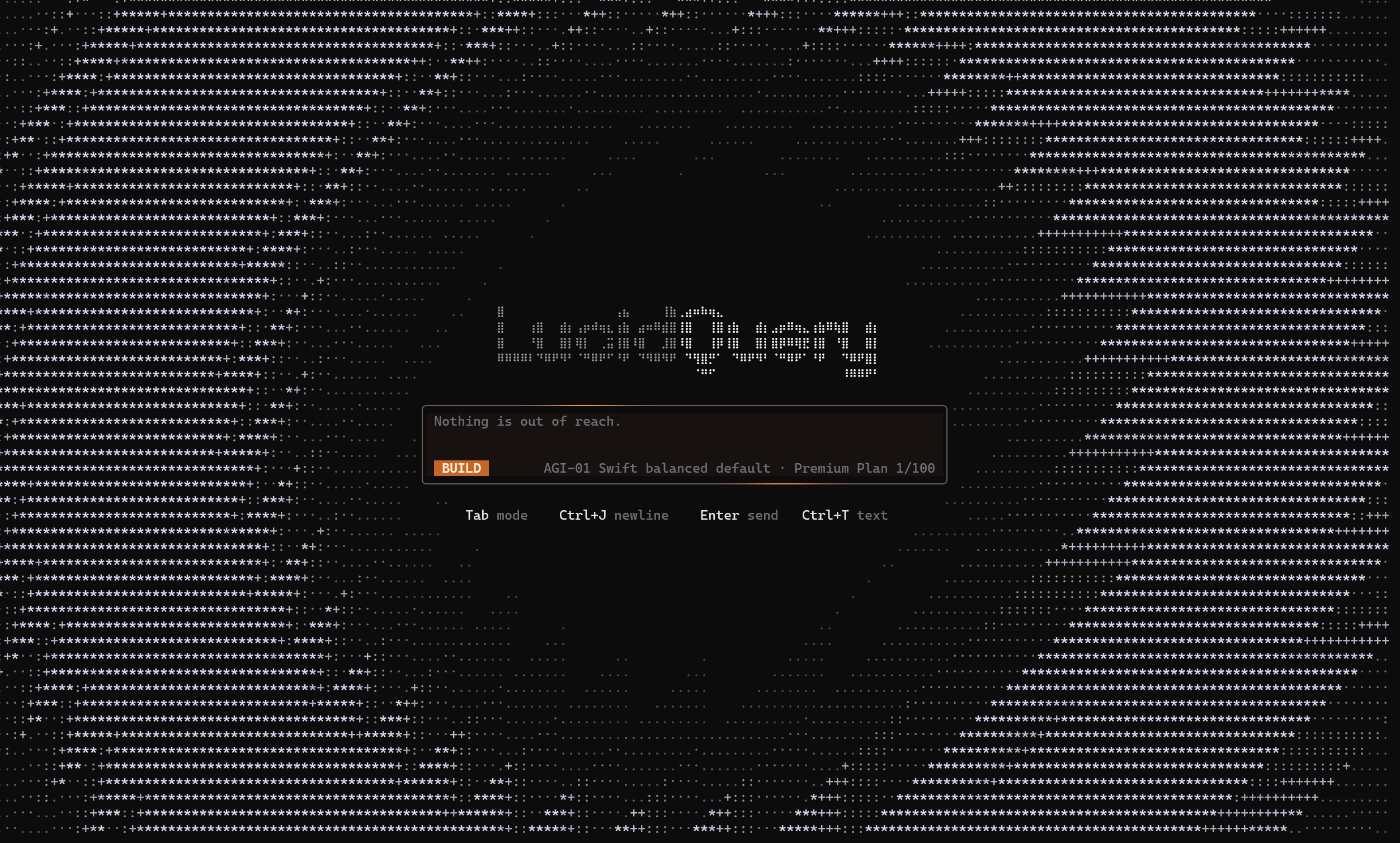 LucidCode building and editing code in the terminal